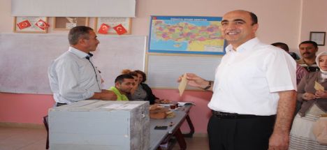 Başkan Nevzat Palta ustalık dönemi için yeniden adaylığını açıklıyor