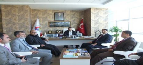 Ak Parti Aksaray Belediye Başkan Aday Adayı Nurettin Aktan Atso Başkanı Ahmet Koçaş’ı Ziyaret Etti