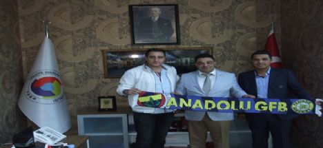 Genç Fenerbahçelilerden Atso Başkanı Koçaş’a Hayırlı Olsun Ziyareti