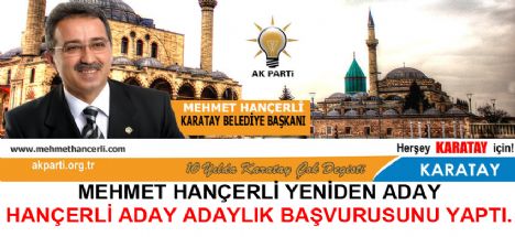 Mehmet Hançerli yeniden aday