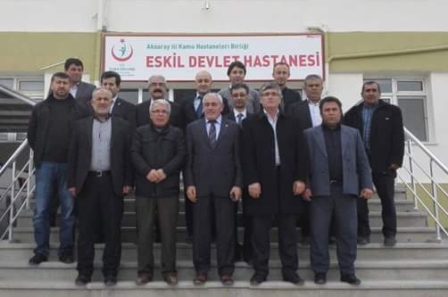 Ak Parti İl Yönetiminden  Eskil'e ziyaret