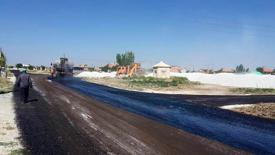 Sultanhanı Belediyesi Asfalt Çalışmalarına Başladı