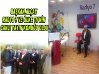 Başkan Alçay Ülke TV ve Radyo 7 nin canlı yayın konuğu oldu