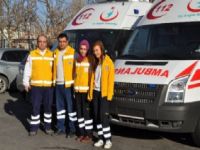 Aksaray'a 8 Yeni Ambulans