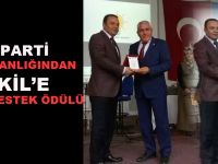 Eskil’in Rekor desteği Plaketle ödüllendirildi!