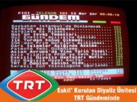 Eskile Kurulan Diyaliz Ünitesi TRT ve TRT  Telegün'de